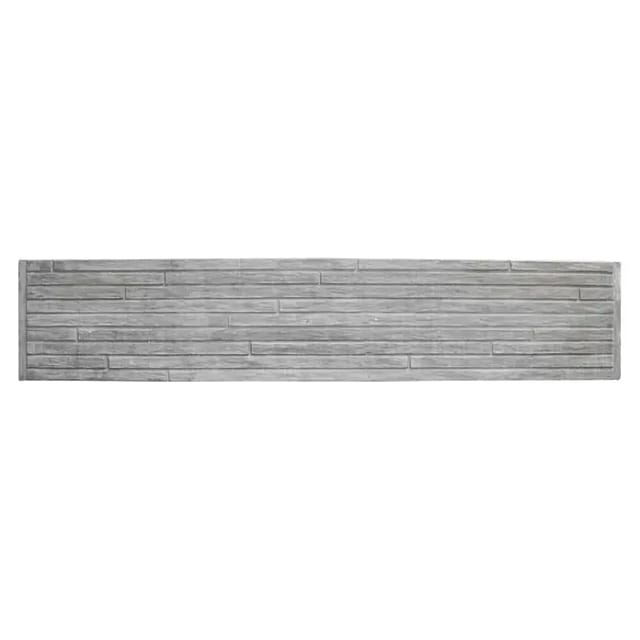 Betonzaun-Platte Toscana 200 cm x 38,5 cm x 3 cm