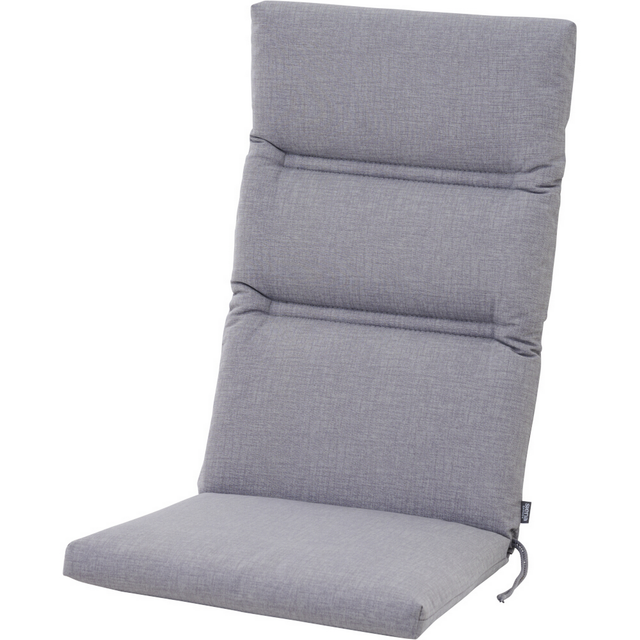 Siena Garden Sesselauflage Comfort 120 cm x 48 cm x 7 cm Grau