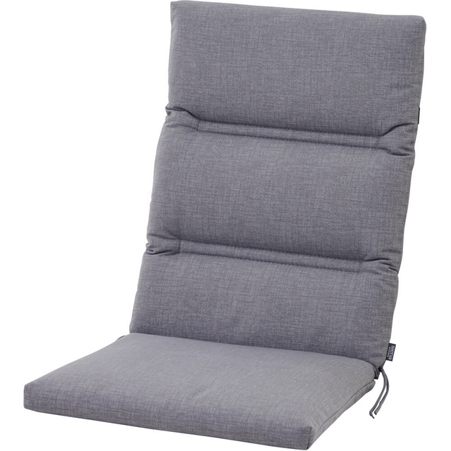 Siena Garden Sesselauflage Comfort 110 cm x 48 cm x 7 cm Grau