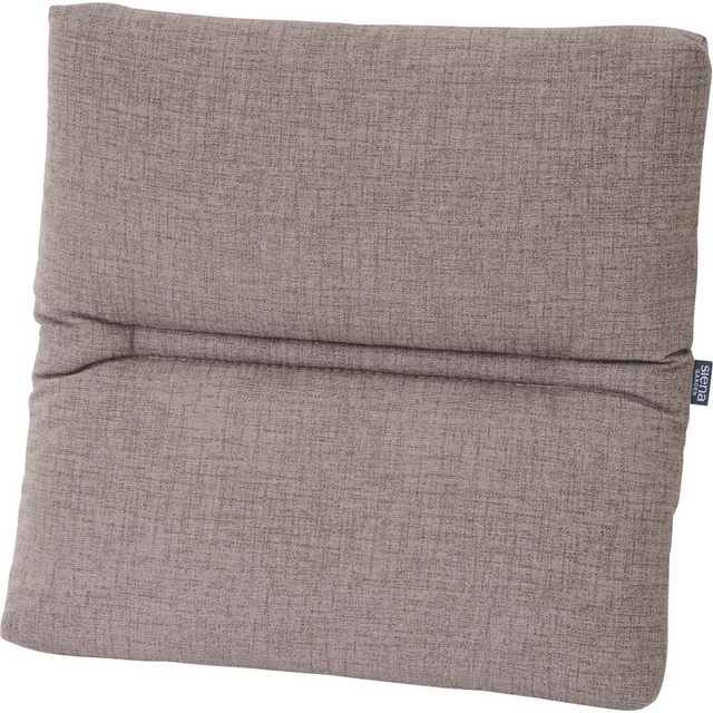 Siena Garden Sitzkissen Comfort 46 cm x 46 cm x 7 cm Taupe