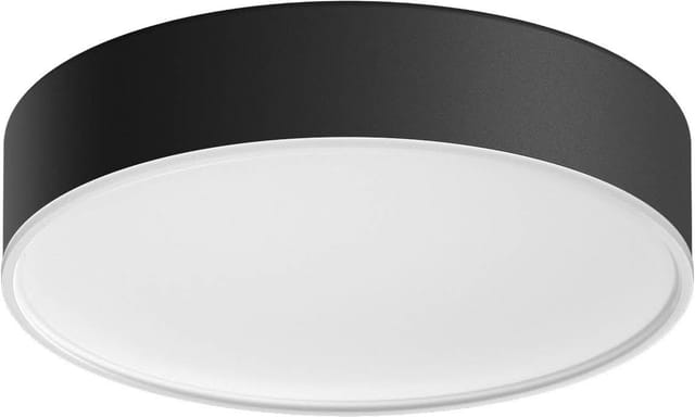 Philips Hue Deckenleuchte Enrave S White Ambiance Schwarz 950,m inkl. Dimmer