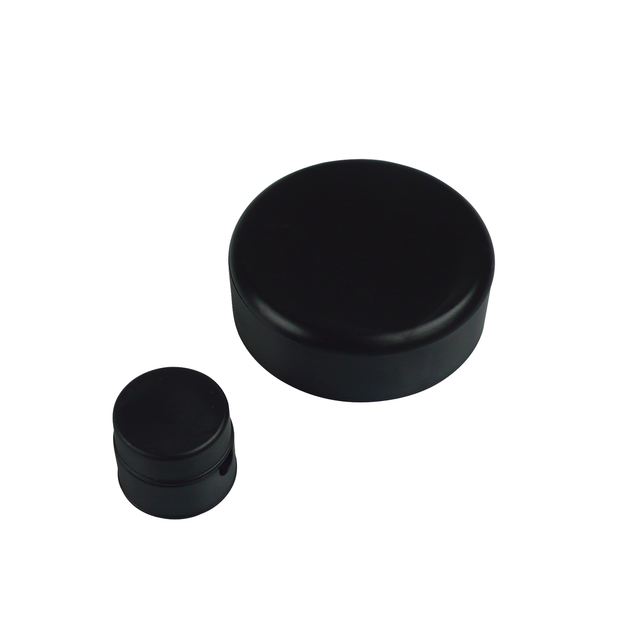 Verteilerbaldachin-Set Ø 70 mm Schwarz