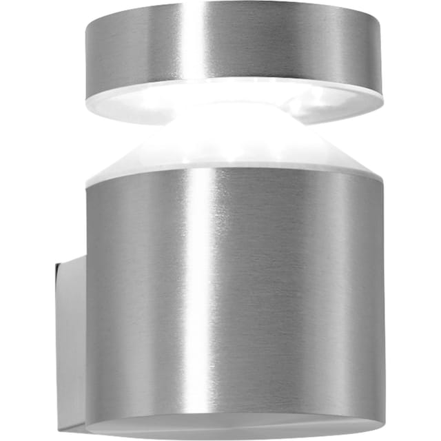 OBI LED-Außenwandleuchte Caletta Edelstahl