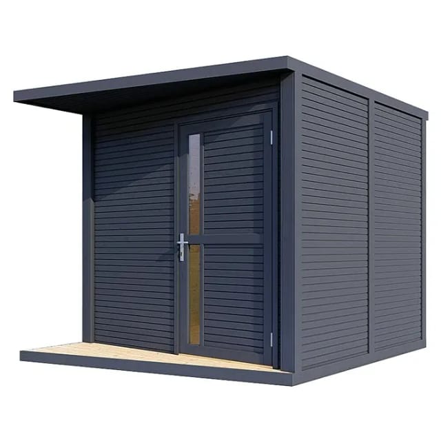 Bertilo Gartenhaus Concept 297 cm x 234 cm Anthrazit FSC®