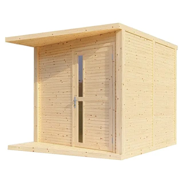 Bertilo Gartenhaus Concept 297 cm x 234 cm Natur FSC®