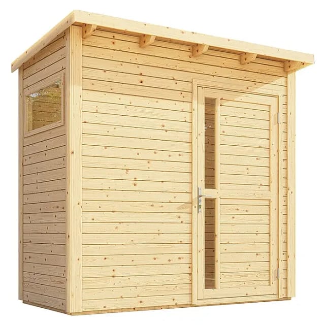 Bertilo Gartenhaus Pentus 1 Natur 115 cm x 234 cm FSC®