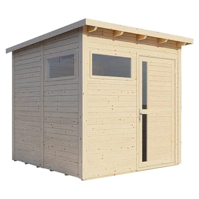 Bertilo Gartenhaus Pentus 2 Natur 234 cm x 226 cm FSC®
