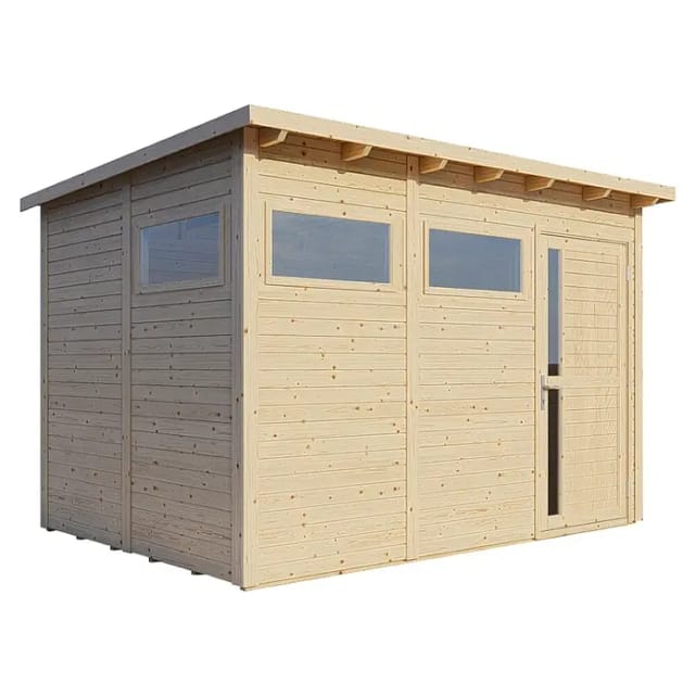 Bertilo Gartenhaus Pentus 3 Natur 234 cm x 337 cm FSC®