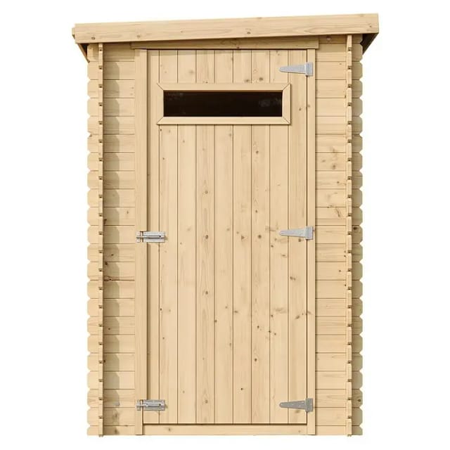 Timbela Gartenhaus Holz M306A+M306G 2,63 m² mit Boden