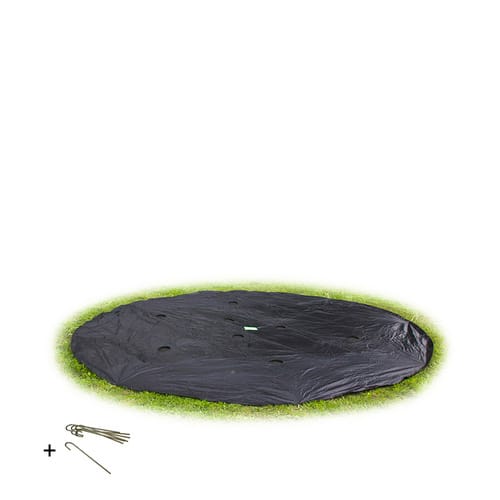 EXIT ebenerdiges Trampolin Abdeckplane D305cm
