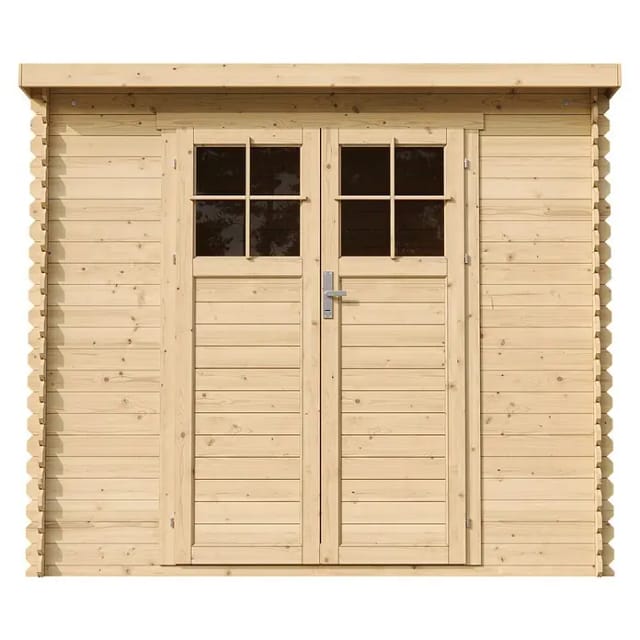 Timbela Gartenhaus Holz M310F 2,63 m² mit abschließbarer Tür