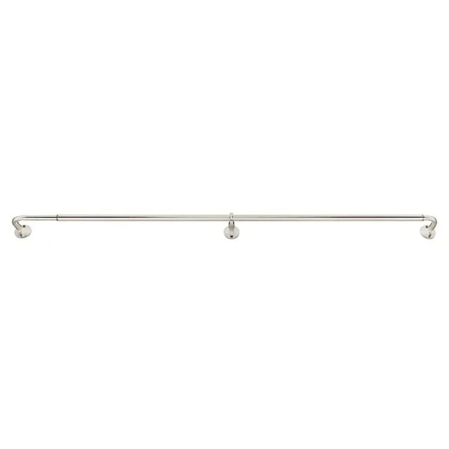 mydeco Gardinenstange-Set day & night ausziehbar Edelstahl-Optik 120-210cm