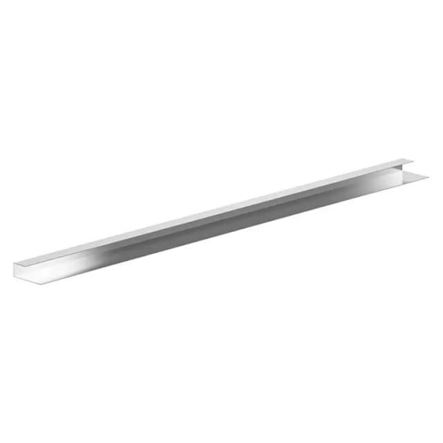 SDF Anschlussprofil Zuschnitt Alu-Natur 125 mm x 2 m