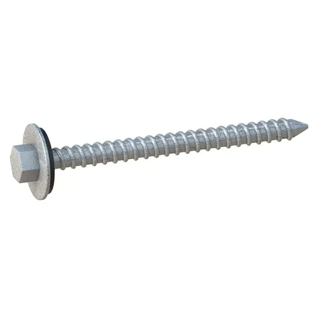 SDF Dach- & Fassadenbauschrauben Alu-Natur 6 mm x 38 mm
