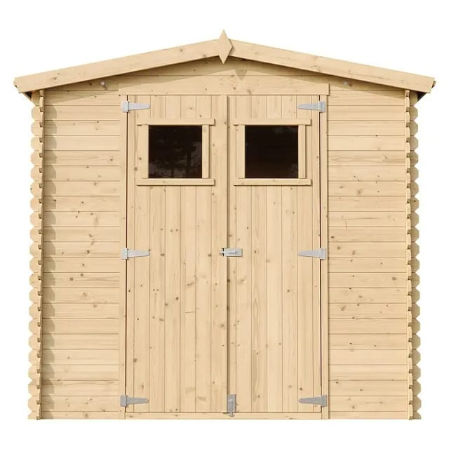 Timbela Gartenhaus Holz M369 4,33 m² Gartenschuppen ohne Boden