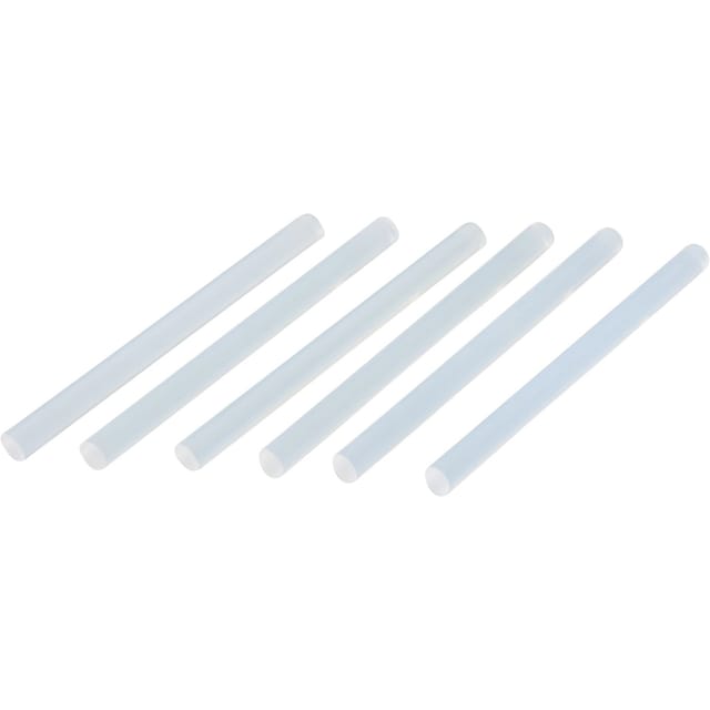 LUX-TOOLS Heißklebepatronen Transparent Ø 7 mm 12 Stück