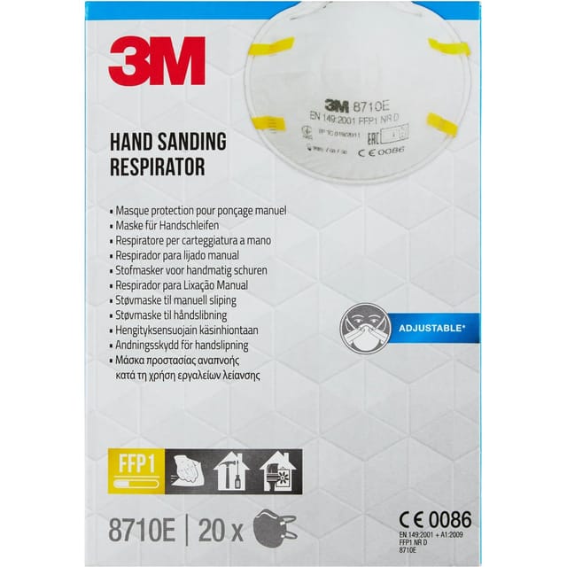3M Maske für Hand- und Maschinenschleifen 8822