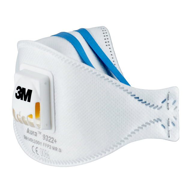 3M Aura Maske für Hand- und Maschinenschleifen 9322+