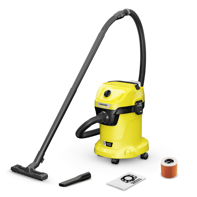 Kärcher Akku Nass-Trockensauger WD 3-18