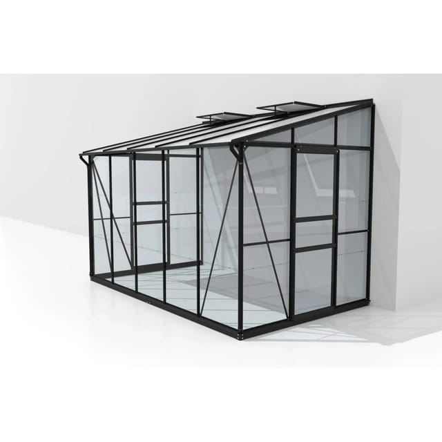 Vitavia Gewächshaus Ida 6500 Schwarz 6,5 m²