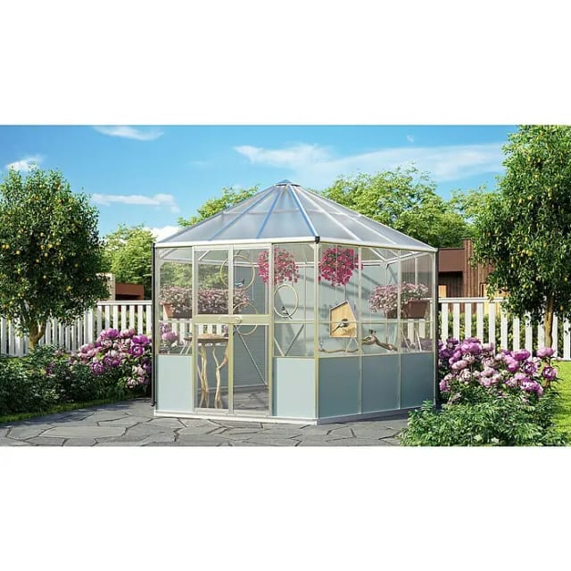 Vitavia Vogelvoliere Circus 9000 Aluminium 383,3 cm x 336 cm x 283,7 cm