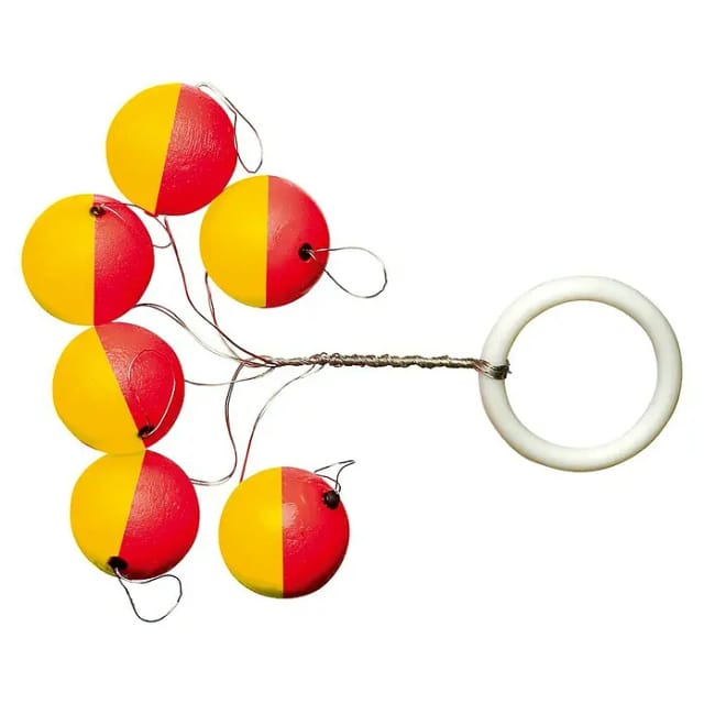 Westline Forellen Leuchtpilot Rund Gelb-Rot 12 mm