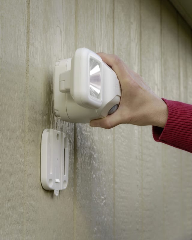 Mr. Beams LED-Außenstrahler mit Bewegungsmelder MB3000 Weiß
