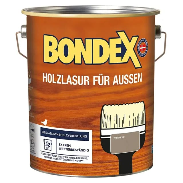 Bondex Holzlasur für Aussen Treibholz 4,