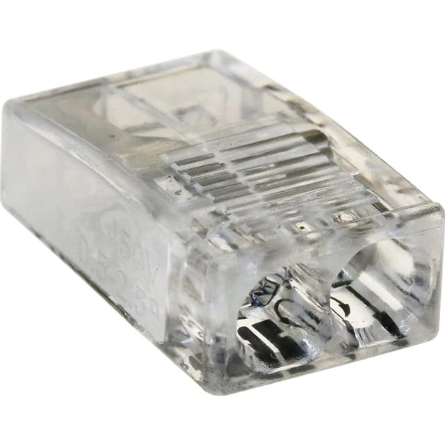 ViD Verbindungsdosenklemme 2 x 0,5 mm² bis 2,5 mm² Weiß 100 Stück