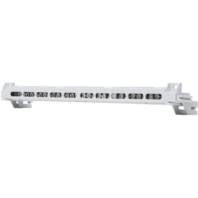 F-Tronic Verschlußstreifen für 12 PLE 220 mm Grau