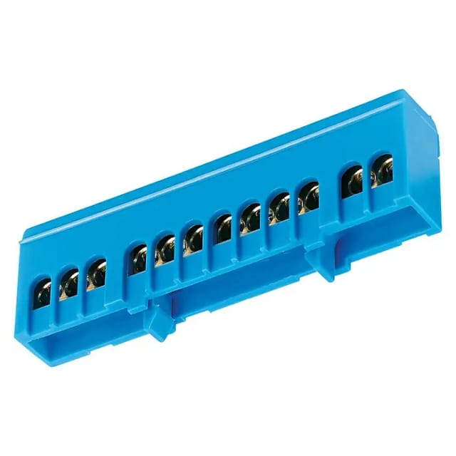 Verbindungsklemme mit N-Klemme Blau 12 mm x 16 mm
