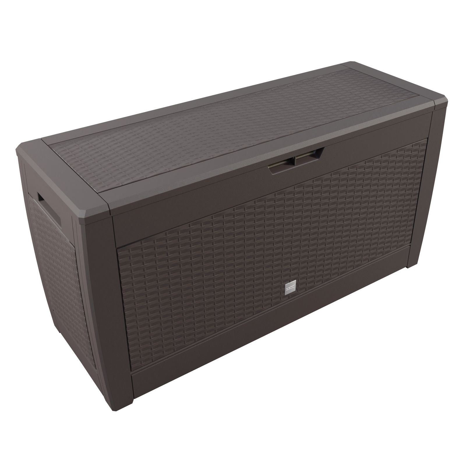 Gartenaufbewahrungsbox, 310 L, Rattanoptik, Wetterfest