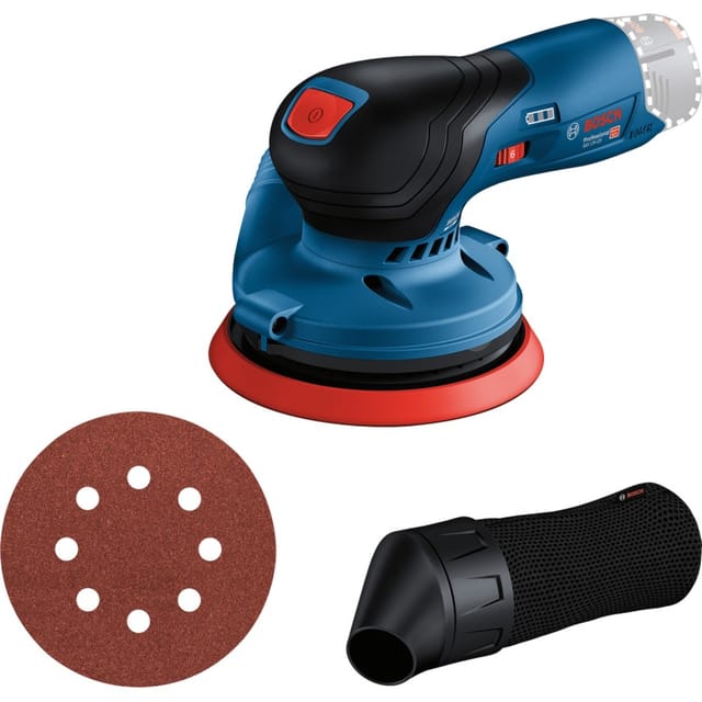 Bosch Professional Akku-Exzenterschleifer GEX 12V-125 Solo inkl. Schleifblatt
