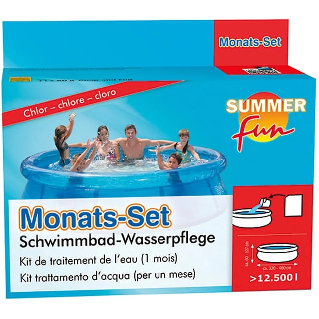Summer Fun Desinfektion Monats-Set Chlor
