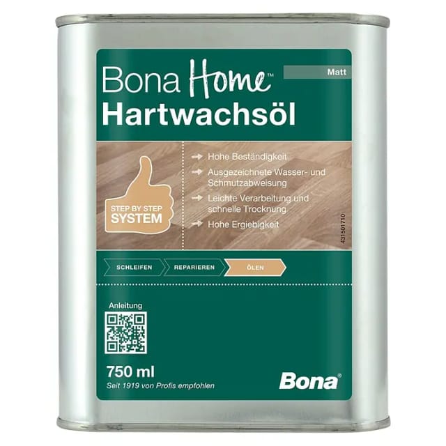 Bona Home Hartwachsöl matt 750 ml