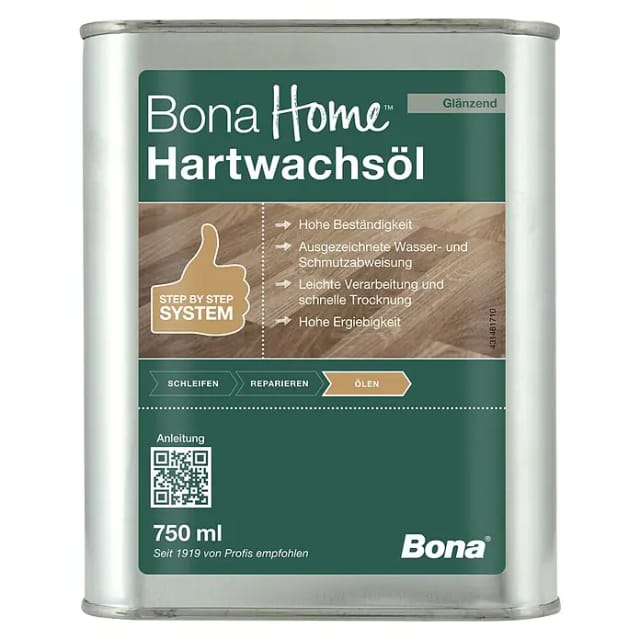 Bona Home Hartwachsöl glänzend 750 ml