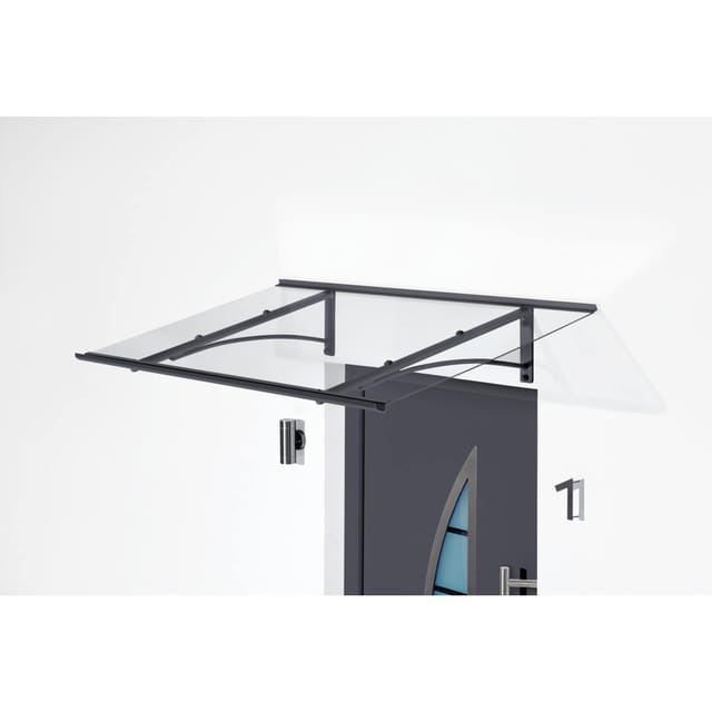 Gutta Pultvordach PT/GR Anthrazit 160 cm x 90 cm x 27 cm