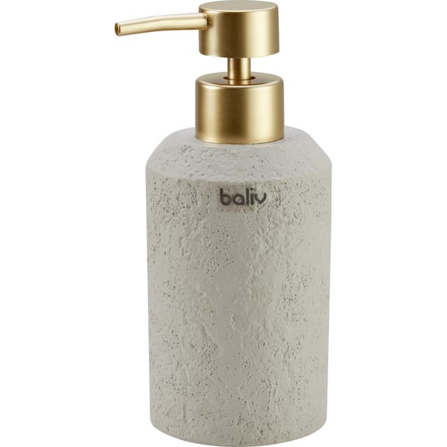 baliv Cosy Cave trend Seifenspender Beton Grau-Gold