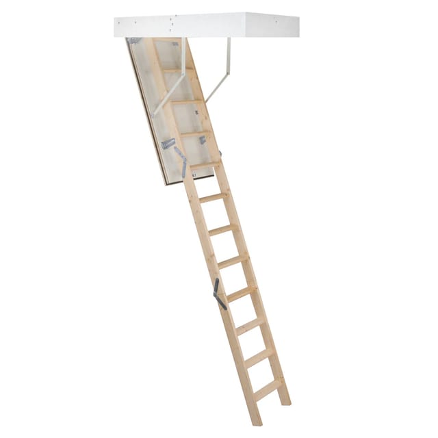 Bodentreppe McStep Fichte 130x70 cm wärmegedämmt U-Wert 1,1 Raumhöhe bis 280 cm