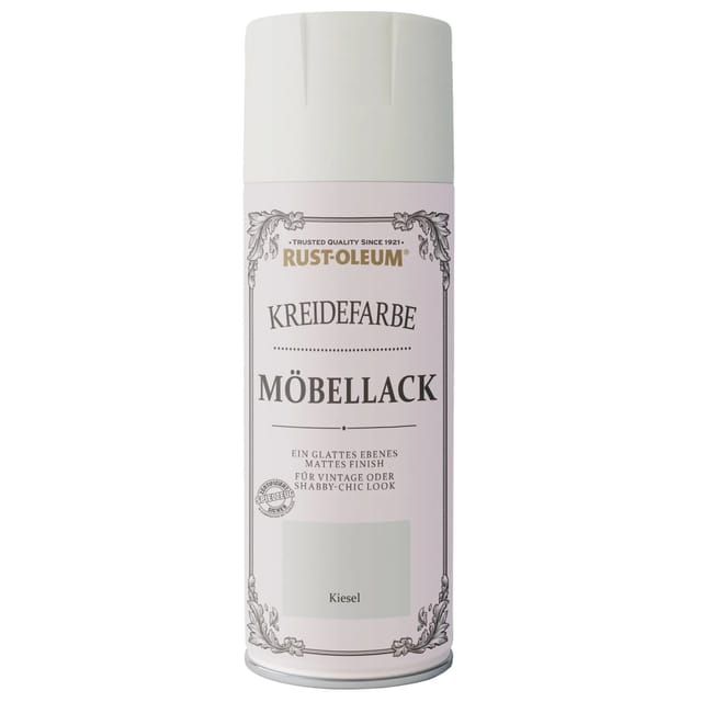 Rust-Oleum Kreidefarbe Möbellack Sprühfarbe Kiesel 400 ml