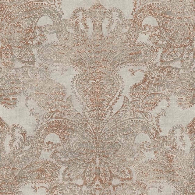 AS-Creation Vliestapete Ornament Klassisch Matt Leicht Strukt. Beige Grau