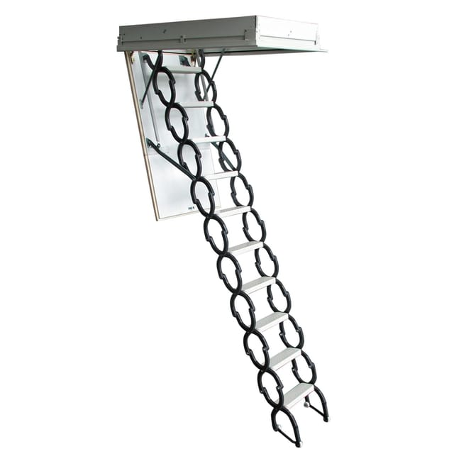 Bodentreppe Euro Star 100 cm x 70 cm wärmegedämmt U-Wert 1,1 Raumhöhe bis 300 cm