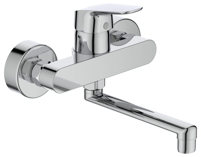 Ideal Standard Wand-Küchenarmatur Ceraflex Aufputz Chrom