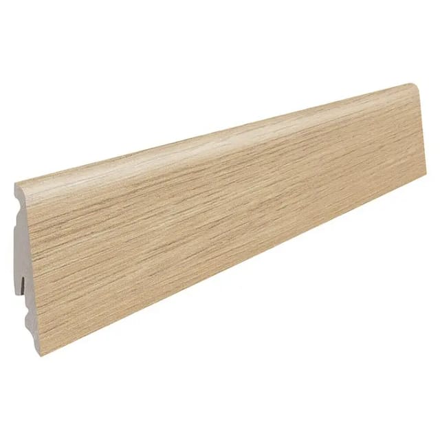 Sockelleiste Eiche Melina Puro-Eleganza Puro 58 mm x 19 mm x Länge 2200 mm