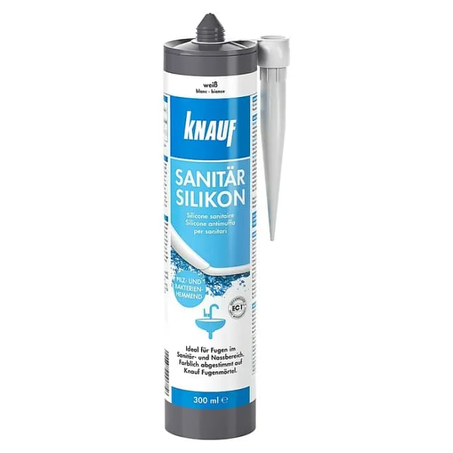 Knauf Sanitär-Silikon Weiß 300 ml