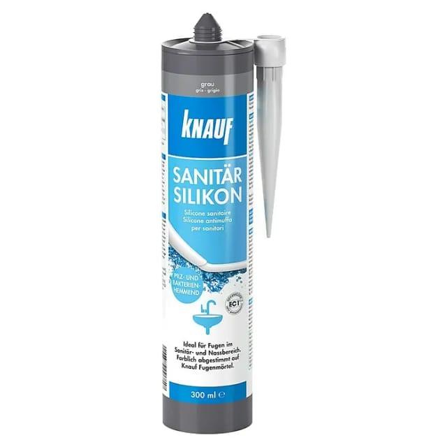 Knauf Sanitär-Silikon Grau 300 ml