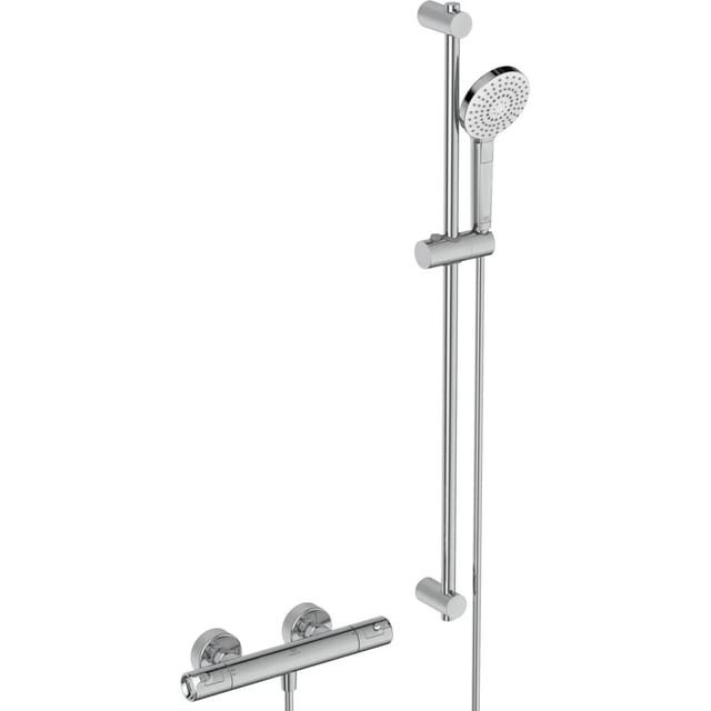 Ideal Standard Duschsystem Ceratherm T50 Aufputz Brausestange 900 mm Chrom