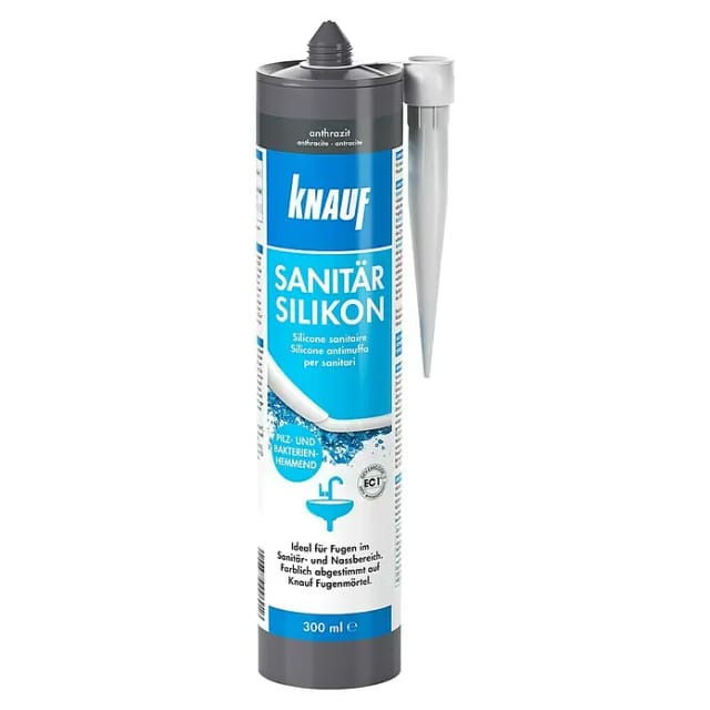 Knauf Sanitär-Silikon Anthrazit 300 ml