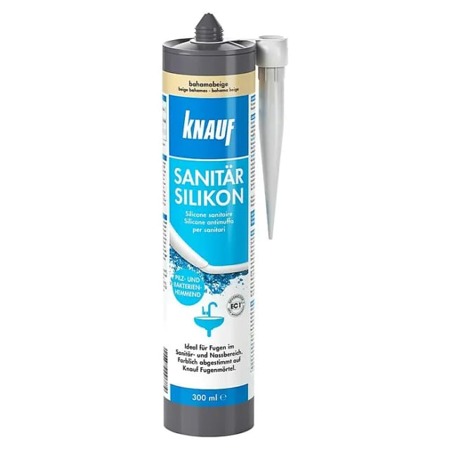 Knauf Sanitär-Silikon Bahamabeige 300 ml