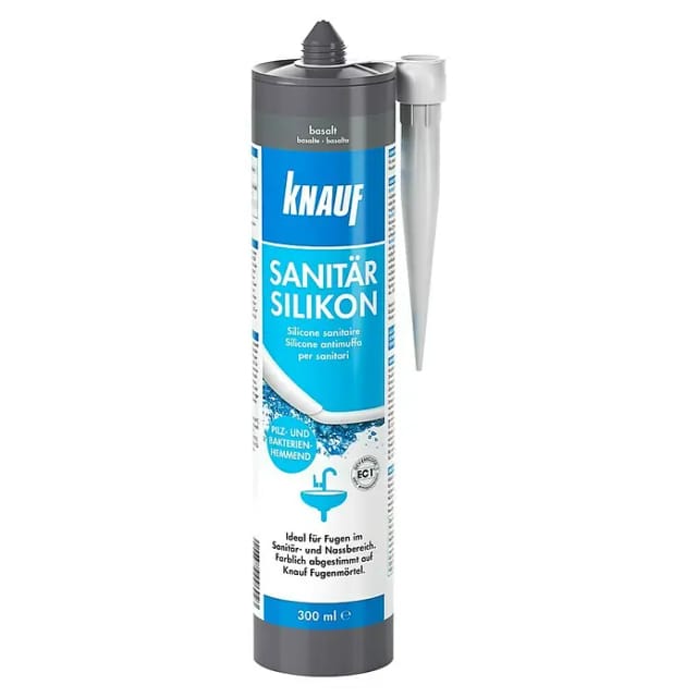 Knauf Sanitär-Silikon Basalt 300 ml